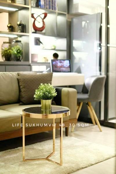 ให้เช่าคอนโดอ่อนนุช อุดมสุข : ให้เช่า คอนโด 1 bedroom 1 kitchen with beautiful build-inLife สุขุมวิท 48 30.24 ตรม. near BTS Phrakanong