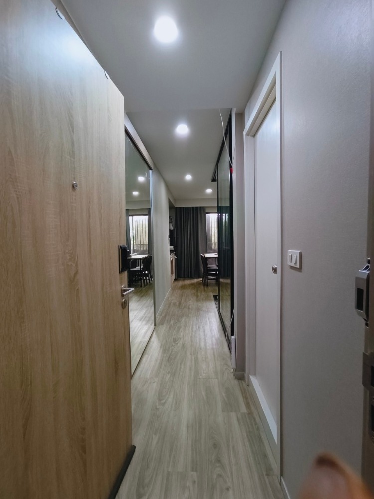 For SaleCondoSathorn, Narathiwat : K1596 Selling at a loss!!! In great condition, 29 sq m., 2nd floor, Building D, garden view, brand new furniture, Bossom Condo, Sathorn-Charoen Rat