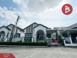 For SaleHouseRayong : Single house for sale, Notting Hill Village, Plaeng Daeng-Wang Kaeng, Rayong