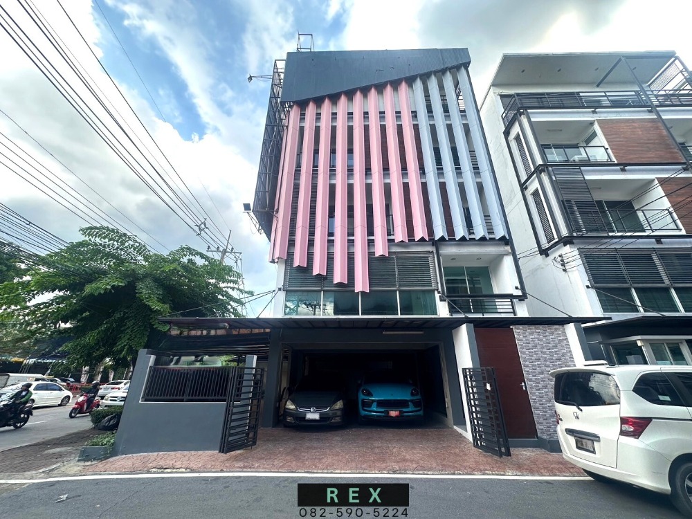 For RentHome OfficeChokchai 4, Ladprao 71, Ladprao 48, : Home office for rent, Nakniwat, Chokchai 4, Lat Phrao 71 - 5 floors, area 400 sq m., near Ekkamai-Ram Intra expressway