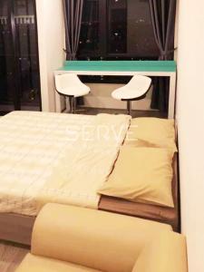 For SaleCondoOnnut, Udomsuk : 🔥Hot Price 3.65 MB (All in)🔥 Studio with Partition Super High Fl.30+ Good Location Close to BTS On Nut at KnightsBridge Prime Onnut Condo / For Sale