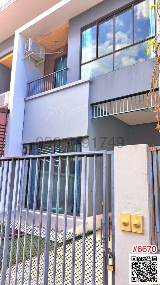 For RentTownhouseBang kae, Phetkasem : Townhouse for rent, The Ozone Village, Petchkasem 53, near The Mall Bang Khae