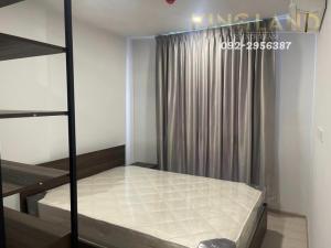 For RentCondoPathum Thani,Rangsit, Thammasat : Condo for rent 𝐍𝐮𝐞 𝐂𝐫𝐨𝐬𝐬 𝐊𝐡𝐮 𝐊𝐡𝐨𝐭 𝐒𝐭𝐚𝐭𝐢𝐨 Condo next to BTS Khu Khot, next to Community Mall, rental price 12,000 baht/month #Free common area Building E, Floor: 7, swimming pool view, size 30.6 sq m. #With furniture