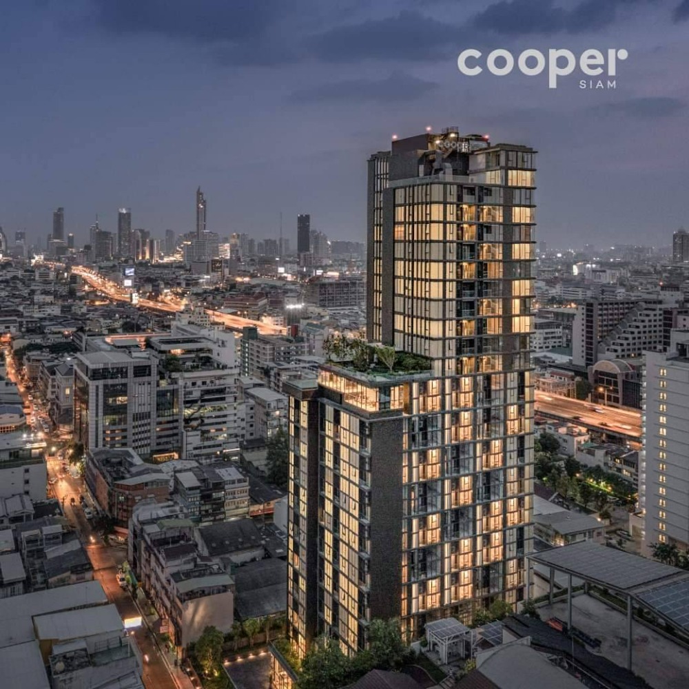 ขายคอนโด : Cooper Siam คอนโดพร้อมอยู่ ใกล้สยาม-สามย่าน-จุฬา Loft 1 ห้องนอน เนื้อที่ 51.24 ตร.ม.  ราคา 7.5 ลบ.*