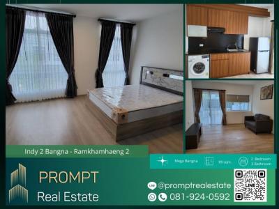 For RentTownhouseBangna, Bearing, Lasalle : IJ03898 - Indy 2 Bangna - Ramkhamhaeng 2 - Mega Bangna / Suvarnabhumi Airport