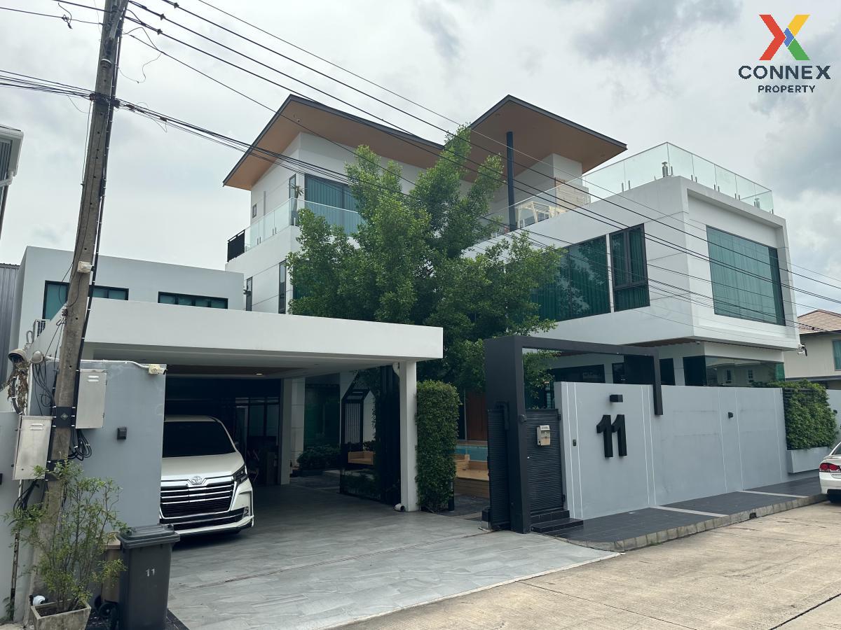 For SaleHousePathum Thani,Rangsit, Thammasat : For Sale House , Sammakorn Rangsit Klong 2 , nice view , wide frontage , Pracha Thipat , Thanyaburi , Pathum Thani , CX-102949