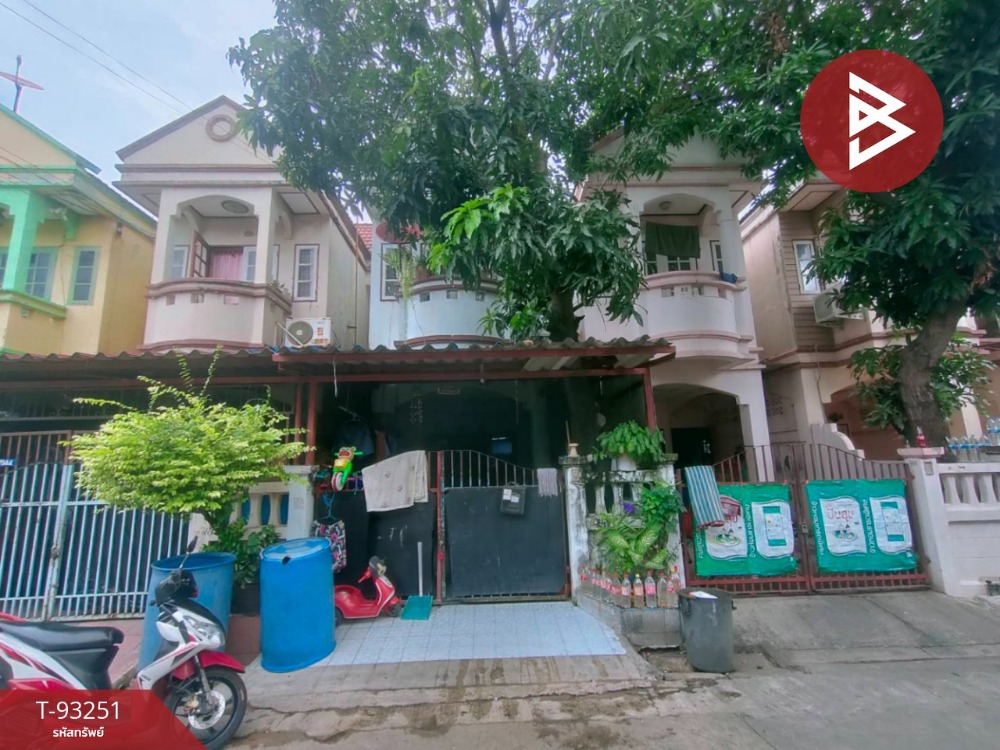 For SaleTownhouseSamut Songkhram : Townhouse for sale, Benjasap Nakorn Village 2, Khok Kham, Samut Sakhon (Baan Benjasap Nakorn2)