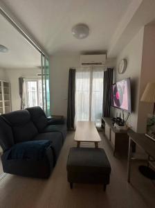 For SaleCondoRatchadapisek, Huaikwang, Suttisan : Condo for sale: Chapter One Eco Ratchada-Huai Khwang, corner room, 21st floor, good location, convenient transportation, near MRT Blue Line