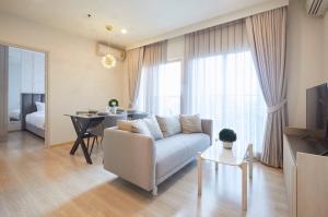 For RentCondoRatchadapisek, Huaikwang, Suttisan : Condo for rent Noble Revolve Ratchada MRT Thailand Cultural Center Rental price 33,000 baht/month 2 bedrooms, 2 bathrooms, 53 sq.m., 16th floor With furniture and appliances