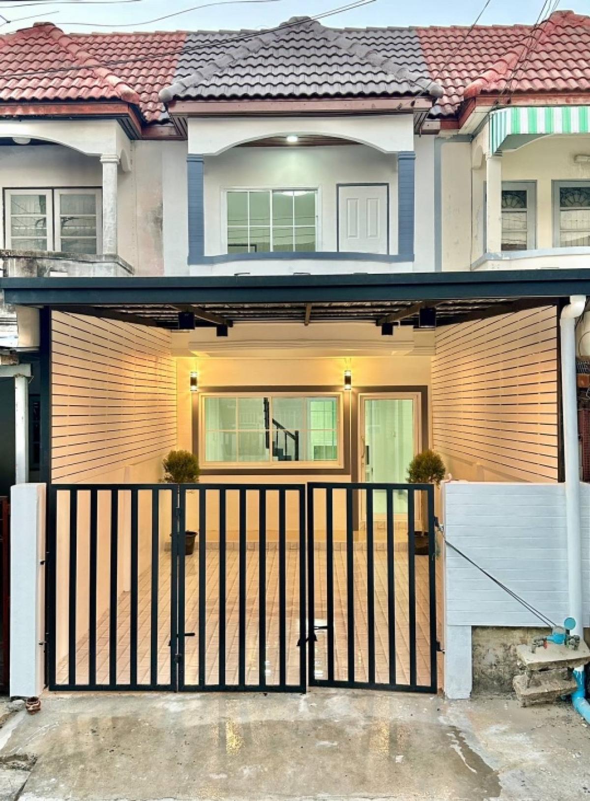 For RentTownhouseChaengwatana, Muangthong : ⭕️Reserved⭕️ Ⓜ️For rent: Townhouse, Piemsuk Pakkret, Soi Wat Ku 🐈 Pets allowed, registered as a business