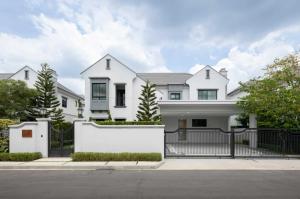 For SaleHousePattanakan, Srinakarin : S-HNPK106 For sale, single house, Nantawan Village, Krungthep Kreetha New Cut, size 100.2 sq.w., 2 floors, usable area 302 sq.m., 4 bedrooms, 5 bathrooms, 42 million, 063-759-1967