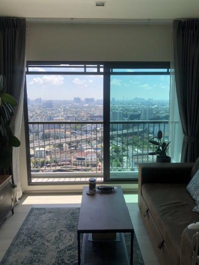 For RentCondoOnnut, Udomsuk : For Rent/Sale: Life Sukhumvit 48 Condo High floor near BTS Phra khanong