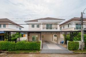 For SaleHouseRama5, Ratchapruek, Bangkruai : For sale - newly decorated second-hand house, Thara Ratchapruek-Pinklao project, area 64.9 sq m., convenient transportation, near the BTS