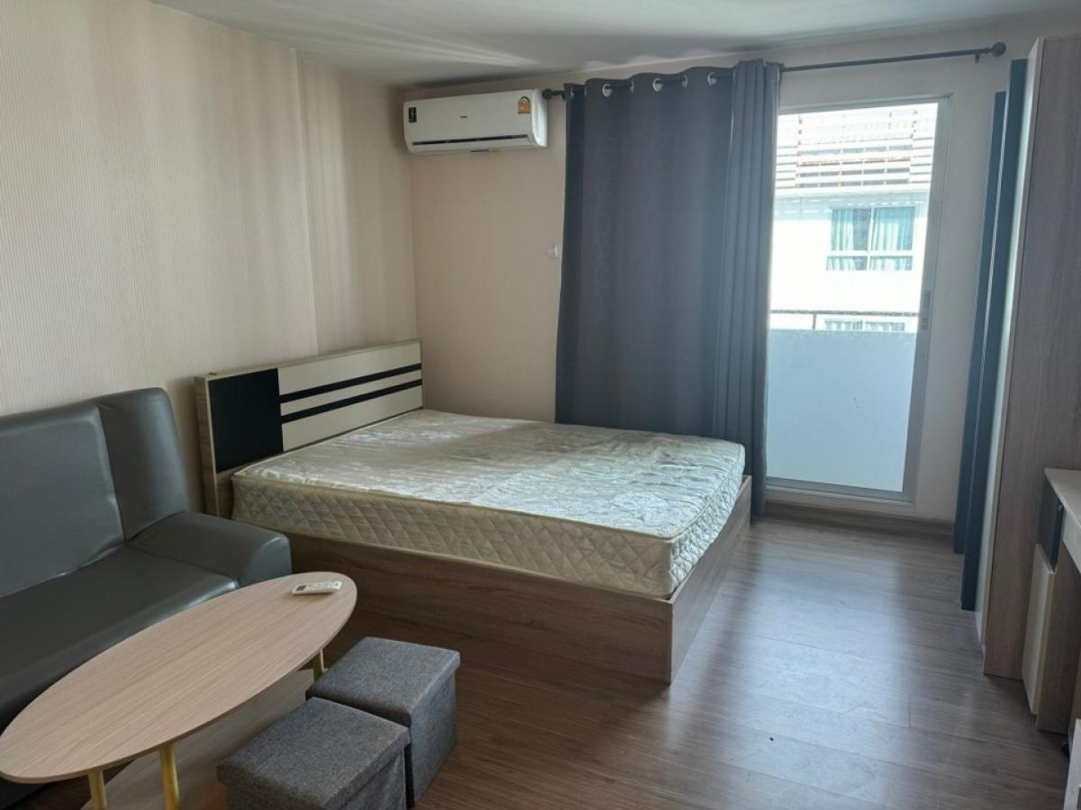 For RentCondoPathum Thani,Rangsit, Thammasat : PlumCondo89 for rent (ready to move in) beautiful room ✨fully furnished with electrical appliances 🏢 near Rangsit University