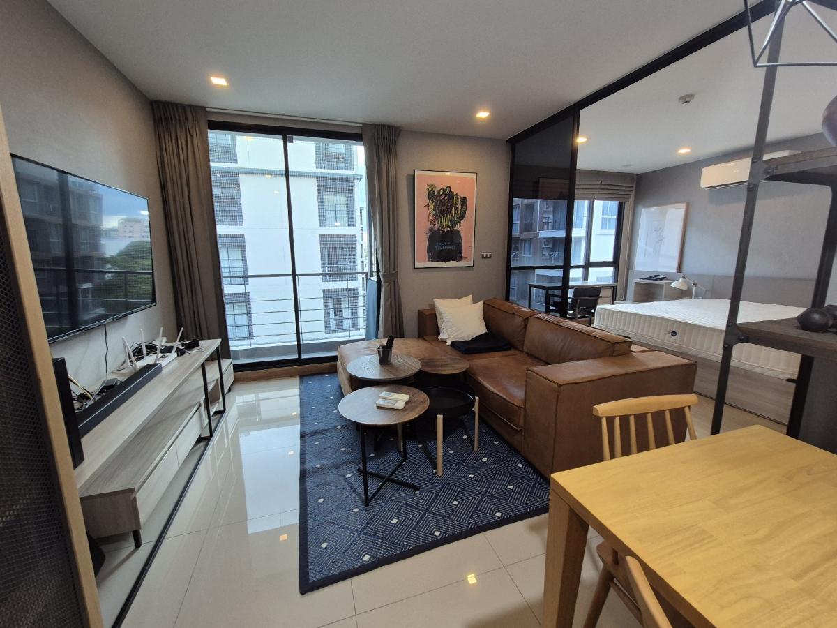 For RentCondoSukhumvit, Asoke, Thonglor : (Ready to Move!)✅️1 Bedroom 42 sq m. Tree Condo Sukhumvit 50, next to Lotus Sukhumvit 50, near BTS On Nut.