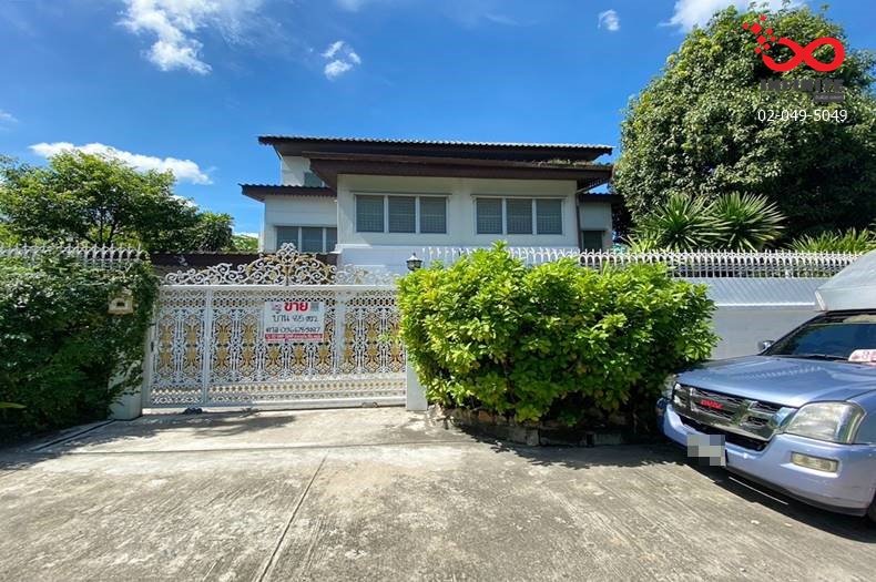 For SaleHouseLadprao101, Happy Land, The Mall Bang Kapi : For sale: 3-storey detached house, 85 square wah, Soi Lat Phrao 101, Intersection 5, Lat Phrao Road