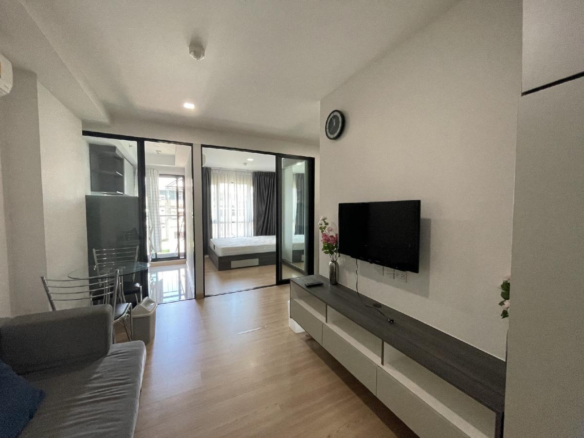 For RentCondoVipawadee, Don Mueang, Lak Si : 🔥Condo for rent, Knightsbridge Sky City, Saphan Mai, next to BTS🚄Sai Yud, just one step away, beautiful room, fully furnished and electric appliances❗28 sq m. 12,000/month 📌 Ready to move in