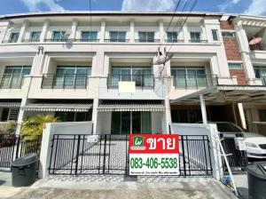 For SaleTownhousePattanakan, Srinakarin : 3-storey townhouse, Baan Klang Muang, Urbanian, Rama 9-Wongwaen, newly renovated, entire house, Krungthep Kreetha