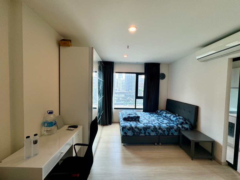 ให้เช่าคอนโดพระราม 9 เพชรบุรีตัดใหม่ RCA : Studio Room City View for rent  Ready to mmove in no