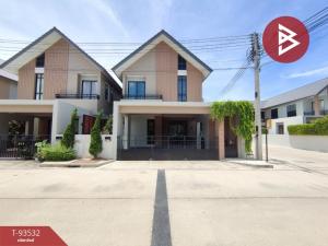 For SaleHousePattaya, Bangsaen, Chonburi : For sale: Twin house, Golden Prive Bangsaen-Nongmon Village, Chonburi