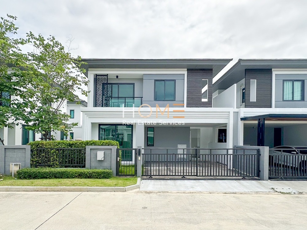 For SaleHouseRama5, Ratchapruek, Bangkruai : New, unoccupied house, never occupied, on Nakhon In Road ✨ Grand Britania Ratchaphruek - Rama 5 / 3 bedrooms (SALE), Grand Britania Ratchaphruek - Rama 5 / 3 Bedrooms (SALE) Q159