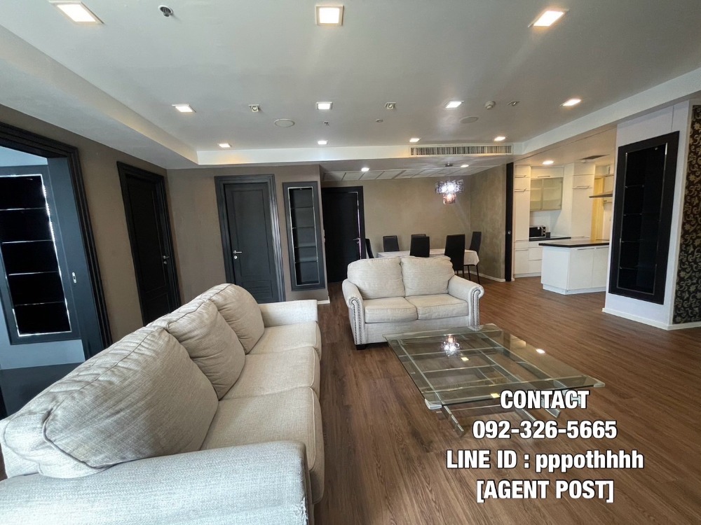 ให้เช่าคอนโดสุขุมวิท อโศก ทองหล่อ : 🔥(For Rent) Nusasiri Grand condo 2 Bedroom 1 officeroom 168 sq.m 🔥