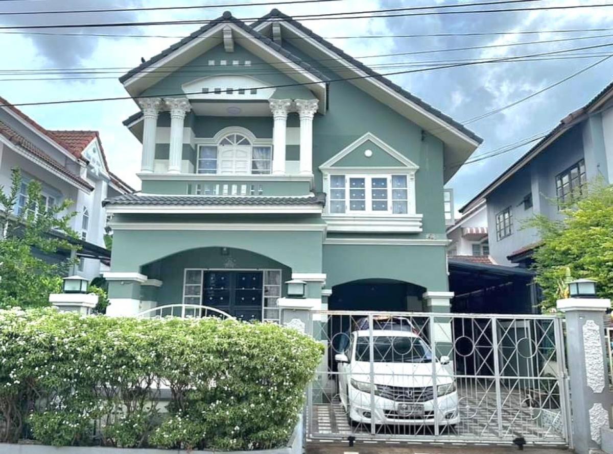 For RentHouseNonthaburi, Bang Yai, Bangbuathong : For rent: 2-storey detached house, 60 sq m, Ban Kluai Sai Noi Road, near Soi Wat Lat Pla Duk, Central Westgate