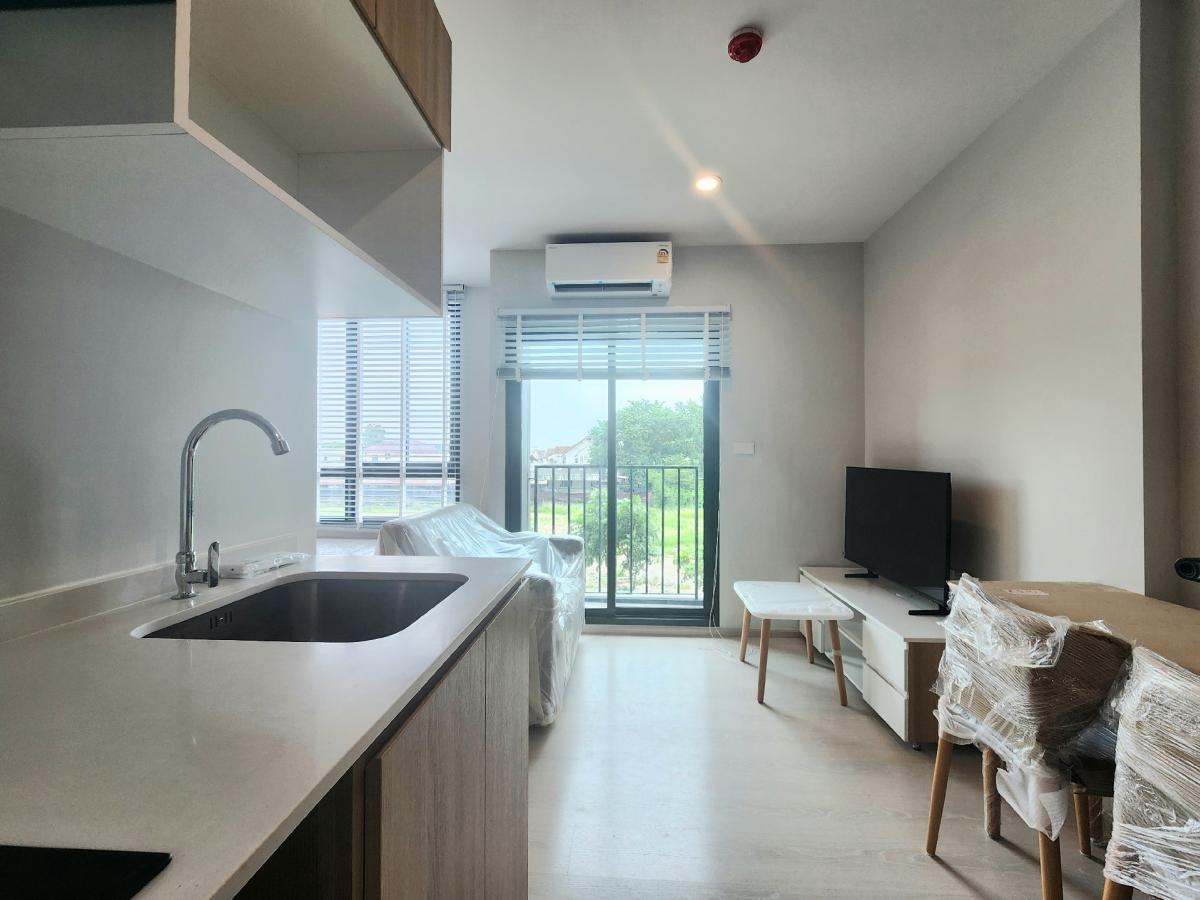 For RentCondoVipawadee, Don Mueang, Lak Si : Condo for rent, New Connect Don Mueang, new room, ready to move in