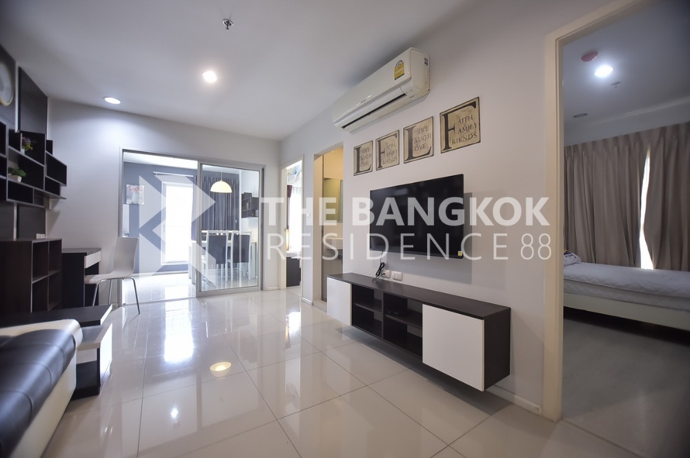 For RentCondoRama9, Petchburi, RCA : 🔥 ปล่อยเช่าด่วน ถูกมาก Aspire rama 9 2 bedrooms 1 bathroom 49 Sq.m.   เพียง 22,000 บาท   ห้องมุม สวย