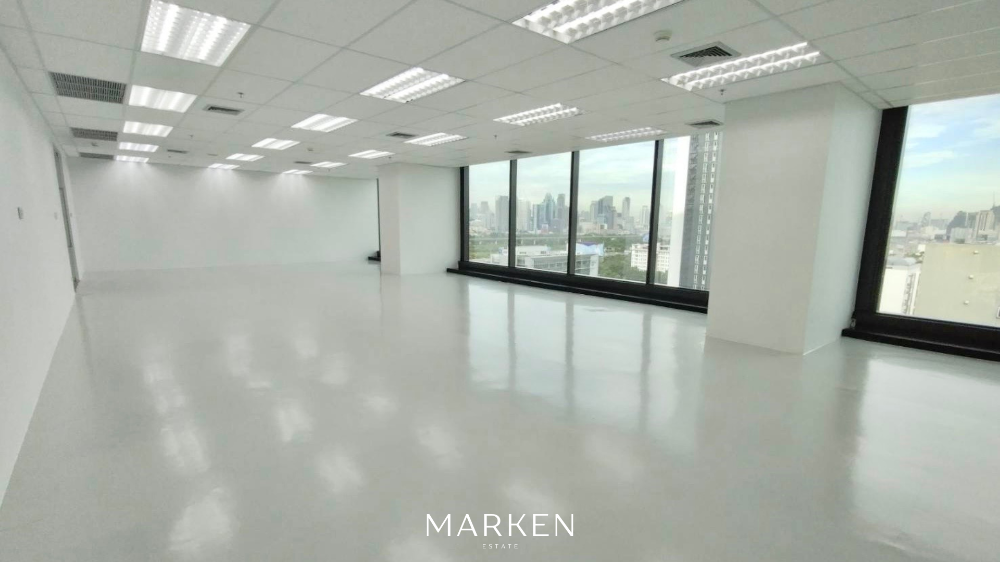 For RentOfficeRatchadapisek, Huaikwang, Suttisan : For Rent: Office Space in New Building, Ratchadapisek-Rama 9, Near MRT