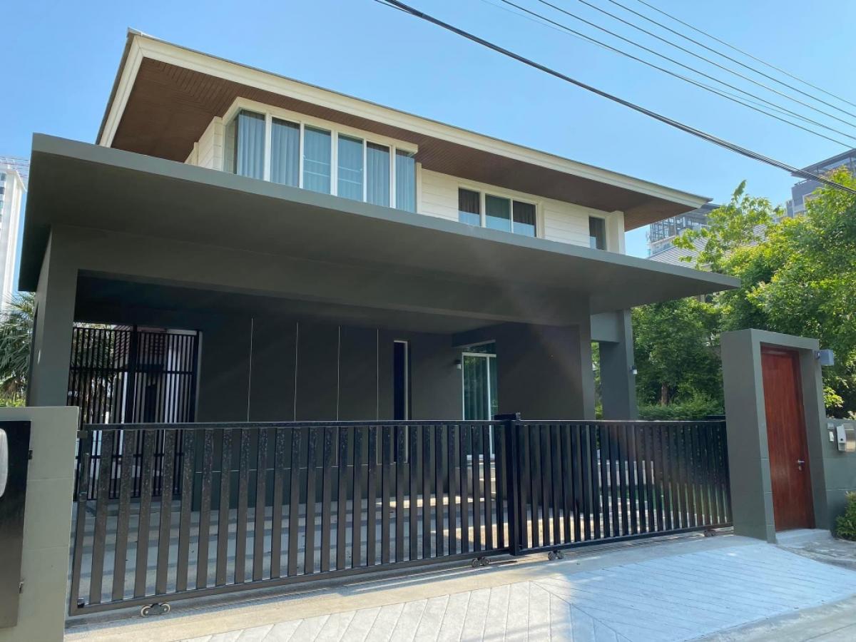 For RentHouseSamut Prakan,Samrong : [For rent] Single house, 83 sq m., Nara Botanic Village (Lasalle)