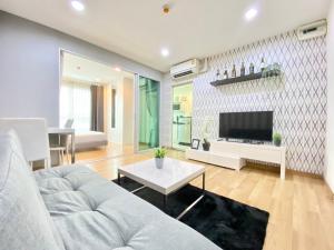 For RentCondoKaset Nawamin,Ladplakao : Condo for rent, Freemio Fire, Kaset-Nawamin, price 9000, 2 air conditioners, separate bedroom, living room and kitchen