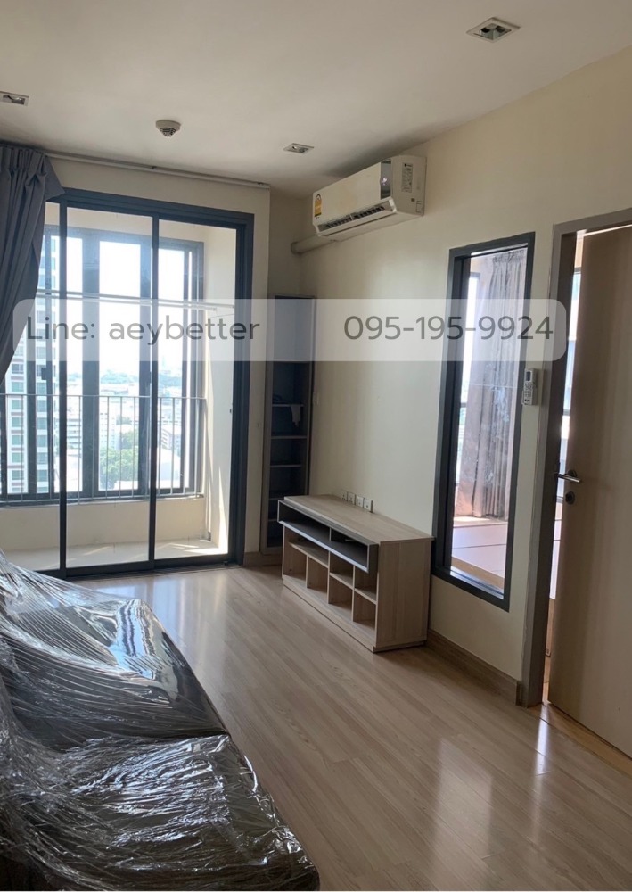 ขายคอนโดราชเทวี พญาไท : For Rent Condo Ideo Mobi Phayathai (คอนโด ไอดีโอ โมบิ พญาไท)  area 30 sqm 4.89MB High view Furnished