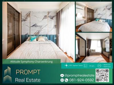 For RentCondoSathorn, Narathiwat : AB05467 - Altitude Symphony Charoenkrung - BTS Saphan Taksin