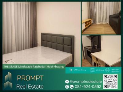 For RentCondoRatchadapisek, Huaikwang, Suttisan : ST12593 - THE STAGE Mindscape Ratchada - Huai Khwang - 27.35 sqm