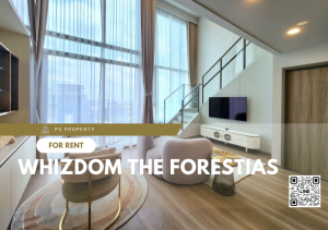 ให้เช่าคอนโดบางนา แบริ่ง ลาซาล : ให้เช่า ✨ Whizdom The Forestias ✨ ตกแต่งครบพร้อมเฟอร์นิเจอร์ และ เครื่องใช้ไฟฟ้า ใกล้ Mega bangna