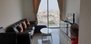 ขายคอนโดวงเวียนใหญ่ เจริญนคร : For sale condo villa sathorn 1 Bed fully furnished gardent view (S15-33938)