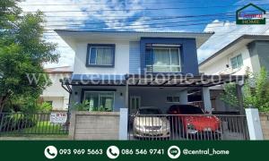 For SaleHouseRama5, Ratchapruek, Bangkruai : Single house Casa Premium Ratchapruek - Chaengwattana, Nonthaburi