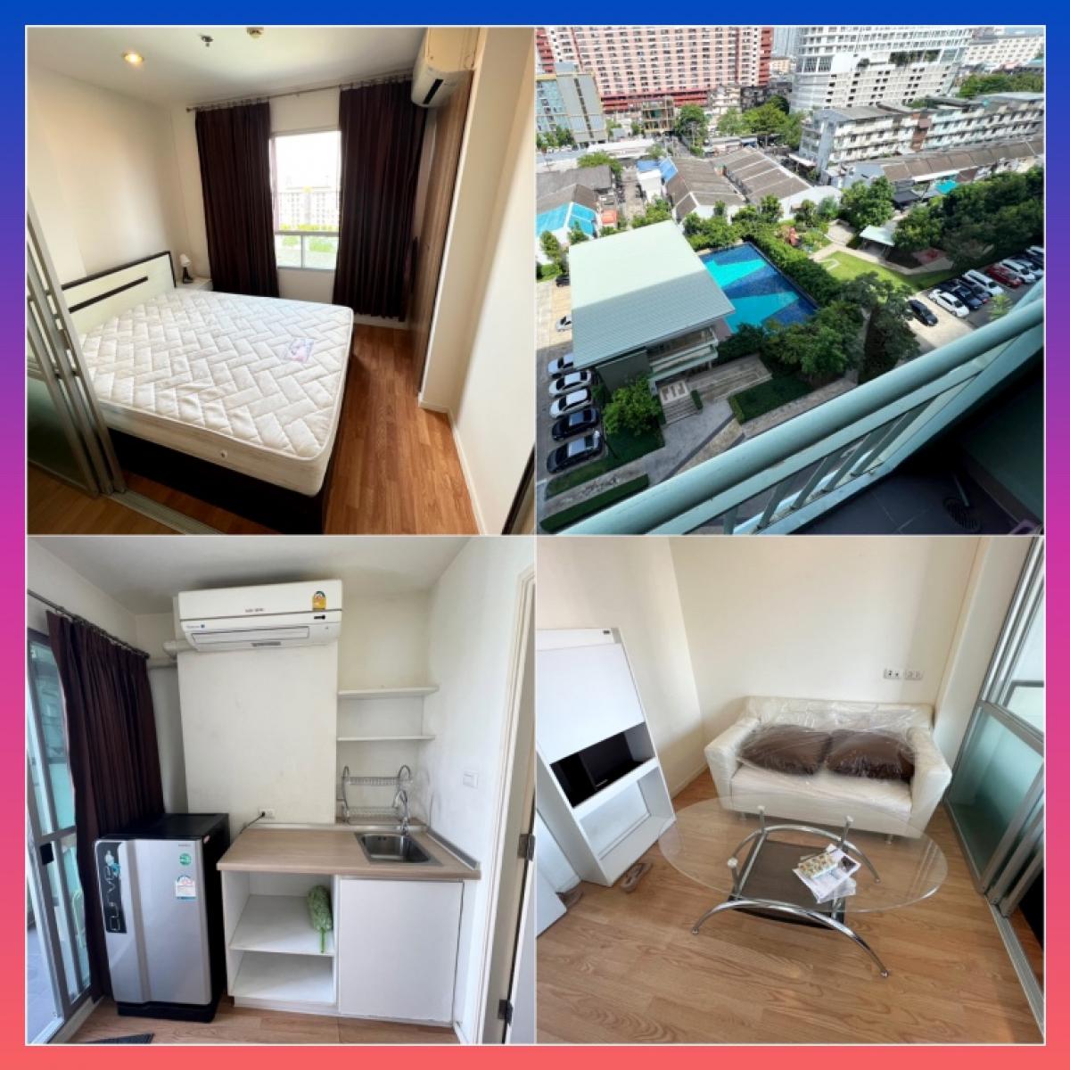 For RentCondoSeri Thai, Ramkhamhaeng Nida : Lumpini Ramkhamhaeng 60/2 Condo for rent near BTS Lam Sali, Krungthep Kreetha, Hua Mak, Srinakarin, The Mall Bangkapi, Nida