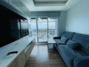 For RentCondoSamut Prakan,Samrong : For rent: Notting Hill Sukhumvit - Praksa, corner room, room location not adjacent to other rooms, newly painted in pastel tones throughout the room.