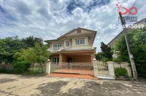 For SaleHouseRama5, Ratchapruek, Bangkruai : For sale: 2-storey detached house, Merraya Place Village, Soi Khubon 34, Khubon Road, end house