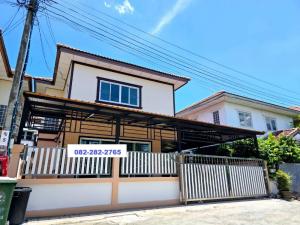 For SaleHouseRama5, Ratchapruek, Bangkruai : 49 sq m, 3 bedrooms, 3 bathrooms, 2-storey detached house, Chitnarong 10, near Central Westville