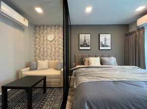 ให้เช่าคอนโดปทุมธานี รังสิต ธรรมศาสตร์ : ให้เช่า คอนโด เคฟ เอวา   1 BEDROOM EXCLUSIVE 13,000 บ/ด ตึก E ชั้น 4   ห้อง ขนาด 27.50 ตรม