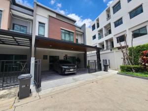 For SaleTownhouseBang kae, Phetkasem : Townhouse for sale, example, corner house, Verve Phetkasem 81 project, Ma Charoen Road, Nong Khaem District, Bangkok.