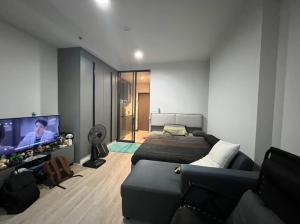 For RentCondoRama9, Petchburi, RCA : 👑 IDEO New Rama 9 👑 1 bedroom, 1 bathroom, size 26 sq m., 6th floor, fully furnished, with electrical appliances, ready to move in