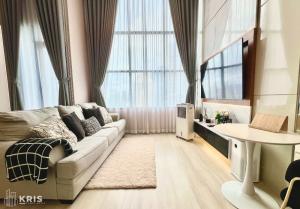 ขายคอนโดสาทร นราธิวาส : ขาย – Duplex 1 ห้องนอน แต่งสวยครบ ใกล้สาทร ที่ Knightbridge Prime สาทร