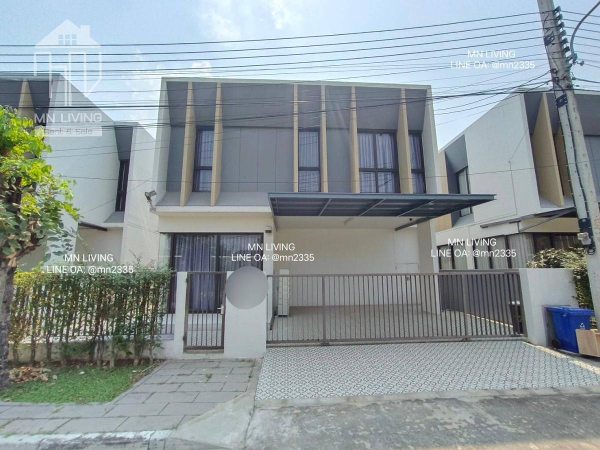 For RentHousePathum Thani,Rangsit, Thammasat : Detached House for Rent AQ Shadi Paholyothin-Rangsit Village, fully furnished