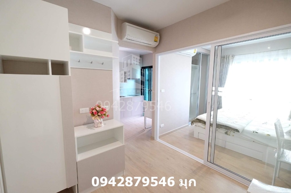 For RentCondoThaphra, Talat Phlu, Wutthakat : For rent: Parkland Petchkasem Tha Phra, size 26 sq m, 6th floor, corner room, located at the front of the project, not far from the elevator.