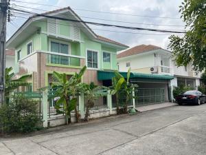 For SaleHouseBang kae, Phetkasem : For sale: 2-storey detached house, Lanceo Village, Phetkasem 77, good location, corner of the alley, Nong Khaem District, Bangkok (Owner selling)