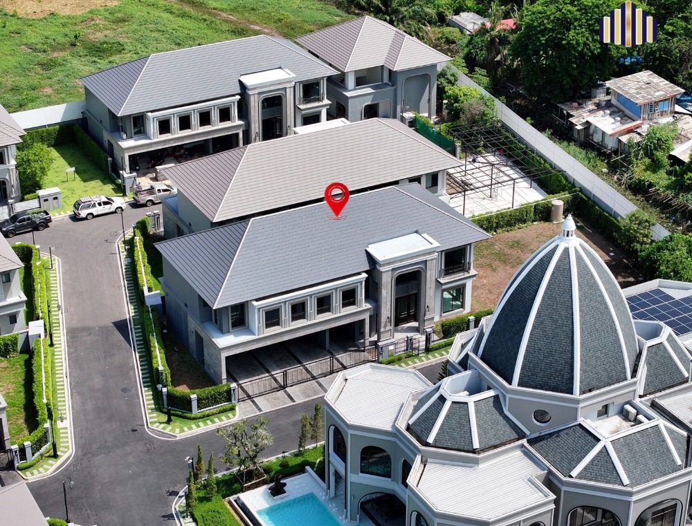 For RentHouseKaset Nawamin,Ladplakao : Luxury House for Rent with Private Clubhouse The best rental price for a luxury house at Grand Bangkok Boulevard Ramintra-Kaset Nawamin. This new, private home offers exclusivity